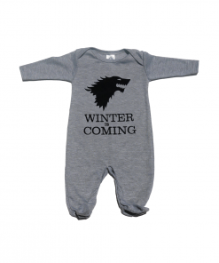 Enterizo para bebe con diseño de Game of thrones. tallas de 3 a 12 meses