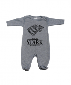 Enterizo para bebe con diseño de Game of thrones. tallas de 3 a 12 meses