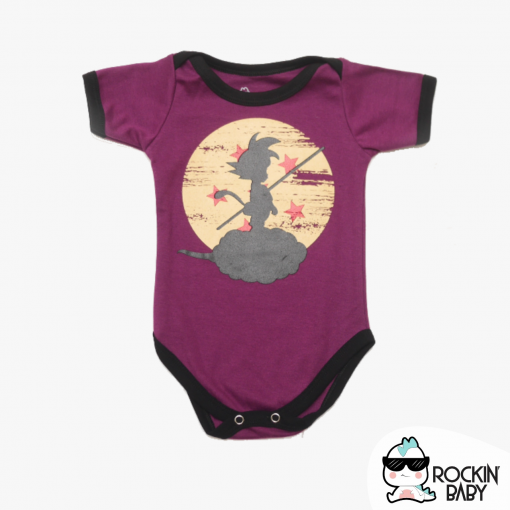 Bodie para bebe con diseño de Goku