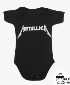 Bodie para bebe con diseño de Metallica