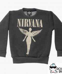 Polera de niños con diseño de Nirvana