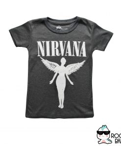 Polo rockin baby con imagen de Nirvana