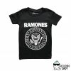 polo manga corta -baby con imagen de Ramones