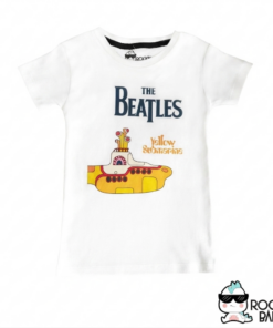 Polo manga Corta Yellow Submarine blanco