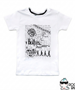 Polo manga corta the Beatles collage